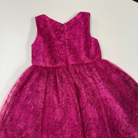 Sparkly Fuchsia Party Dress - Picture 12 of 13